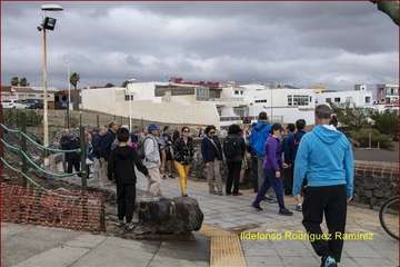 Ruta por la costa en memoria de José Luis González Ruano (Foto Ildefonso Rodríguez y TA)